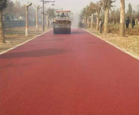 成都沥青道路工程客户见证