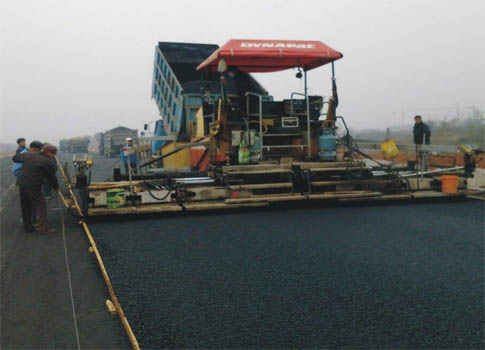 四川沥青路面施工公司（银河国际沥青）工程案例